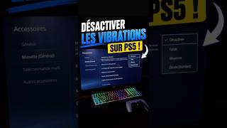 Voici comment désactiver les vibrations sur sa ps5 #ps5 #astuce #gaming
