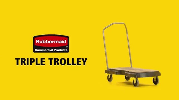 Rubbermaid® Commercial Heavy-Duty Platform Truck Cart, 1,000 lb