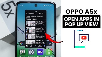 How to Open Apps in Pop Up View on Oppo A5x - Pop View Setting