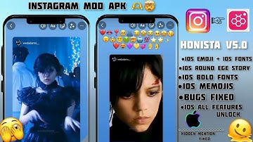 Honista v5.0 Tutorial | Full iOS Instagram On ANDROID | Emojis +Round Edge + Fonts on Android ||