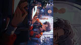 study in spaceship #readingmusic #lofi #relaxingmusic #workmusic #livewallpaper #anime #studymusic