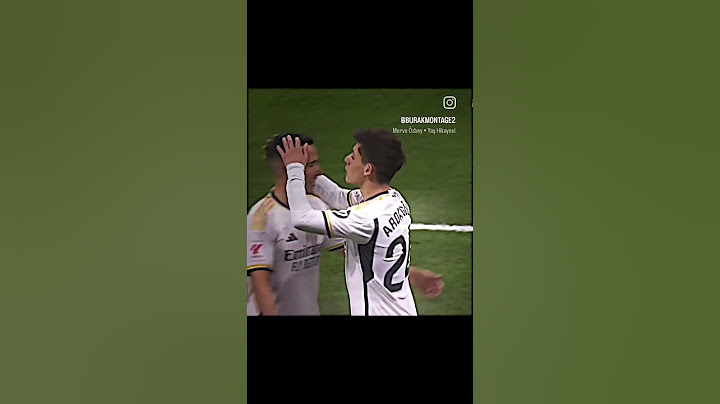 Arda Güler Real Madrid'de ki ilk golü ilk golünü attı abim