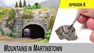 Creating Rocks & Landscape Surface - Building a Beginners Model Railroad from ground up.