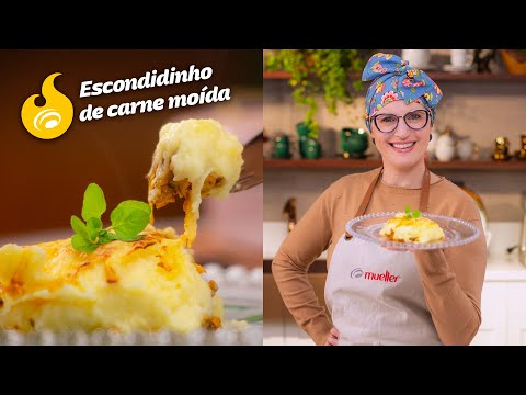 Escondidinho de Batata com Carne Moída no Micro-ondas | Receitas Mueller