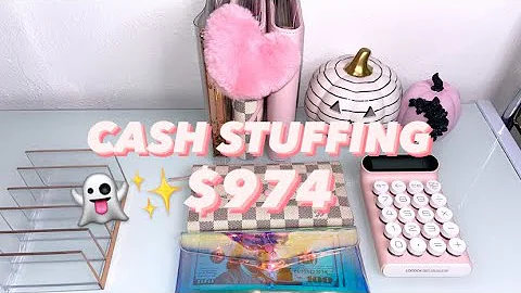 Cash Stuffing | 🎃 October #3  | Sinking Funds & Savings Challenge | 22 Year Old