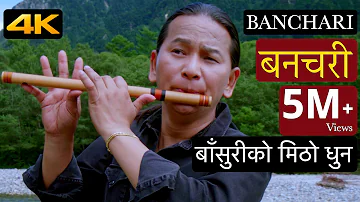 Banchari बनचरी | Flute Music | Flute Song | Bansuri Tabla Music | Basuriko Dhun | instrumental Music