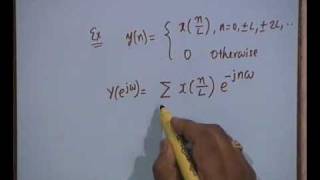 Lecture - 8 Discrete Time Fourier Transform