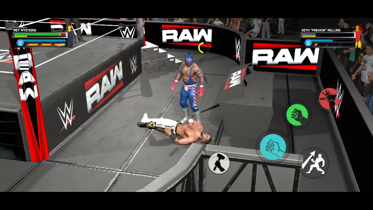 Rey mysterio in the ring 🔥🔥 | WWE 2K25 GAMEPLAY MOBILE 