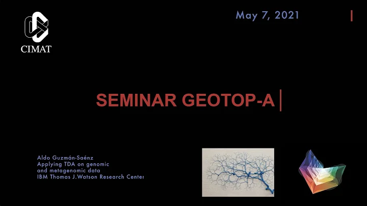 GEOTOP A Seminar  Aldo Guzmn Senz Applying TDA on ...