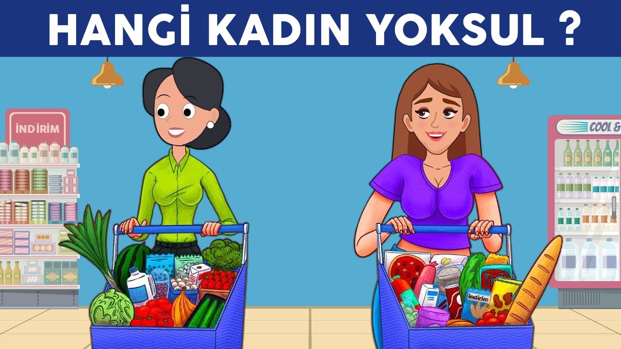 Hangi Katın Fakir? Beynini Zorla ve Bulmacayı Çöz. 18 Zorlu Bulmaca