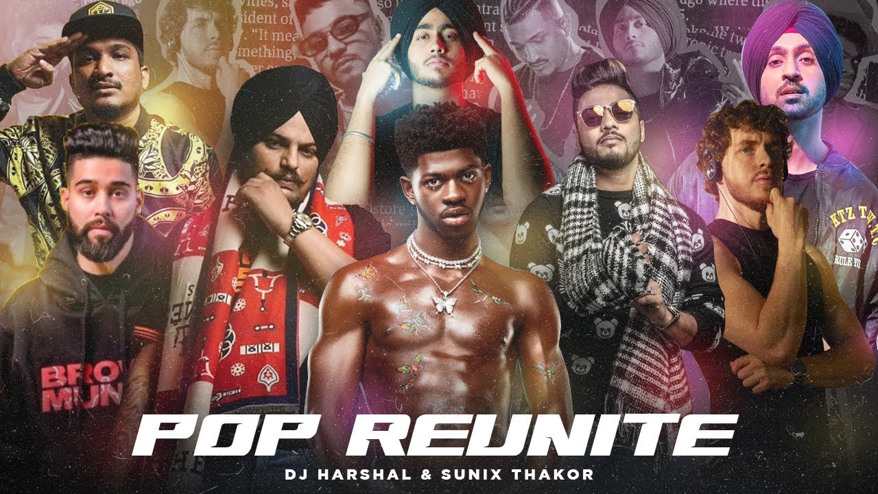 Pop Reunite 2022 Mega Mashup   DJHarshal   Sunix Thakor