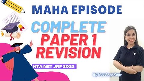 Maha Episode | Complete Paper 1 Revision | By Navdeep Kaur