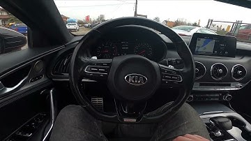 How to Manage Driving Mode via Instrument Cluster in Kia Stinger ( 2017 - now )