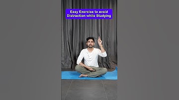 Secret Excercise to Avoid Distraction while Studying 🤩 | Kuldeep Singhaniaa #shorts