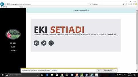 CRUD Web JSP Data Table and Jquery (Modul Akhir)