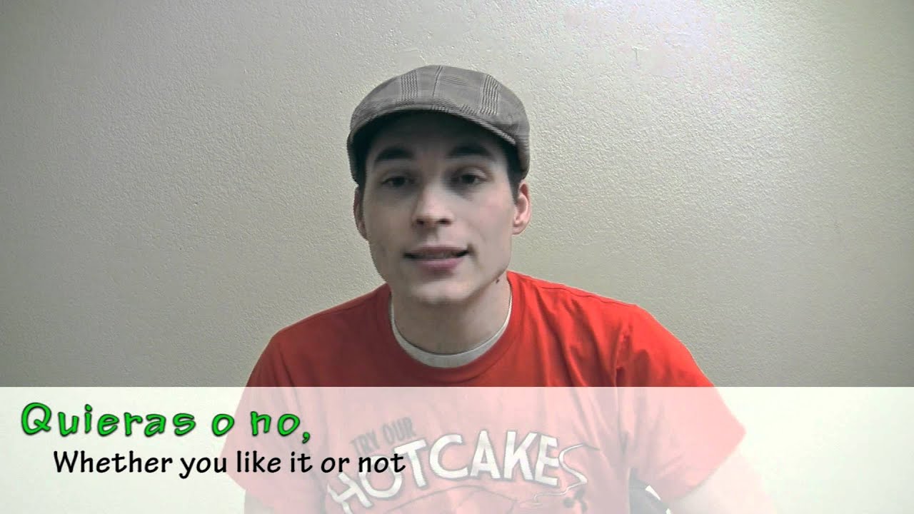 How To Say whether You Like It Or Not In Spanish D a 27 YouTube