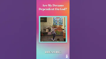 Are your dreams dependent on God? @MoorsFamily
