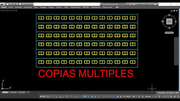 COPIAS MULTIPLES AutoCAD