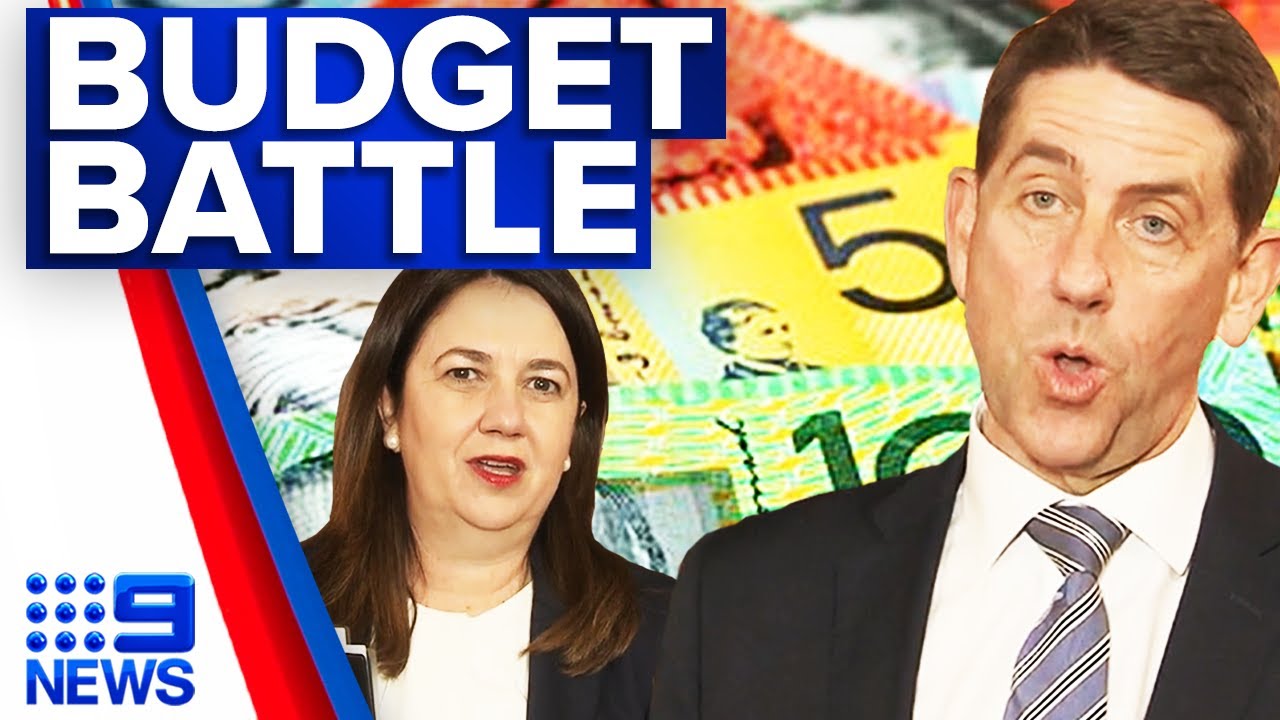 Queensland government not happy with budget portions | 9 News Australia
