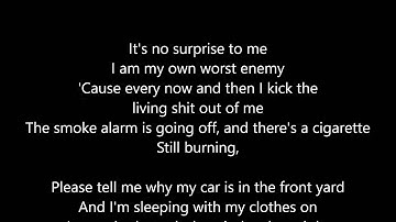 Lit - My Own Worst Enemy - Lyrics Scrolling