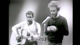 Simon and Garfunkel - The Sound of Silence - 1966 Holland Surreal Performance