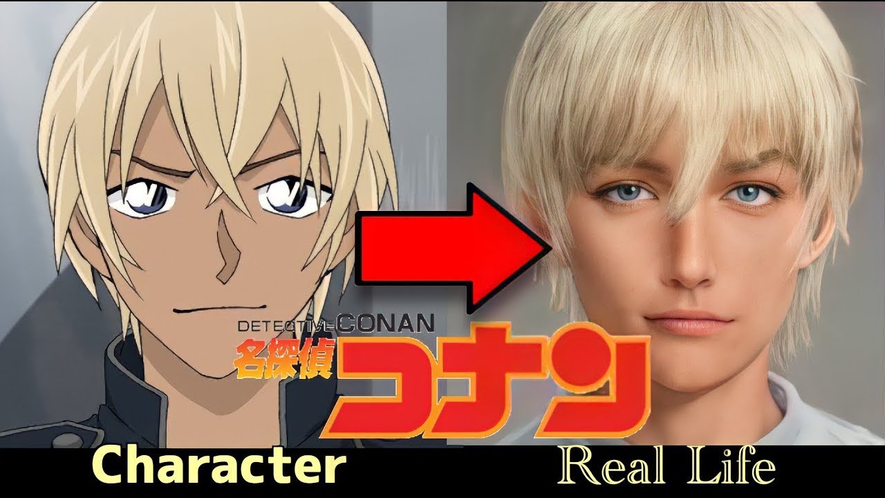 名探偵コナンのキャラクターをAIで実写化してみた【アニメとリアル】Detective Conan in real life YouTube 名探偵コナンのキャラクターをAIで実写化してみた【アニメとリアル】Detective Conan in real life YouTube