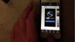 YouTube Capture App for Apple iPhone 5