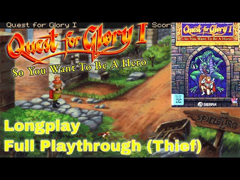 Longplay | Quest for Glory: So You Want to be a Hero | Thief | No Commentary