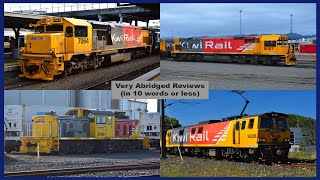 KiwiRail Locomotives Discussed in 10 Words or Less