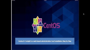 Cockpit- Web Based Administration Tool || SSH over  Browser  || Remote Access || Centos 8