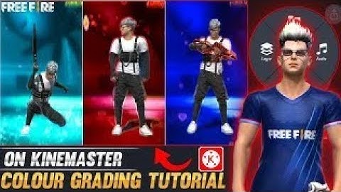 Free Fire Lobby Colour Grading Tutorial In Kinemaster| Background Colour Editing Tutorial FF😊 #viral