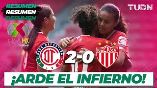 Toluca 2-0 Necaxa - Highlights | AP2023-J8 | Liga Mx Femenil | TUDN