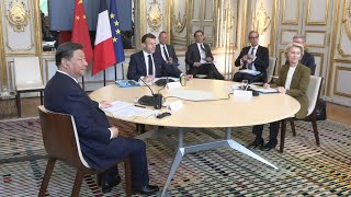 Pour Macron, la "coordination" avec la Chine sur l'Ukraine et le Moyen-Orient "décisive" | AFP