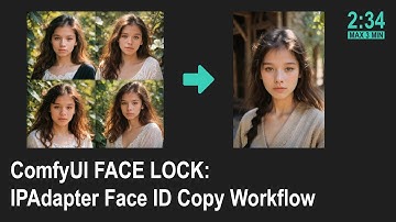 🟢EN: ComfyUI FACE LOCK: IPAdapter Face ID Copy Workflow