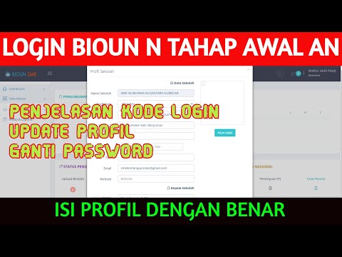 CARA LOGIN BIOUN DAN TAHAP AWAL YANG HARUS DILAKUKAN | PERSIAPAN AN 2021