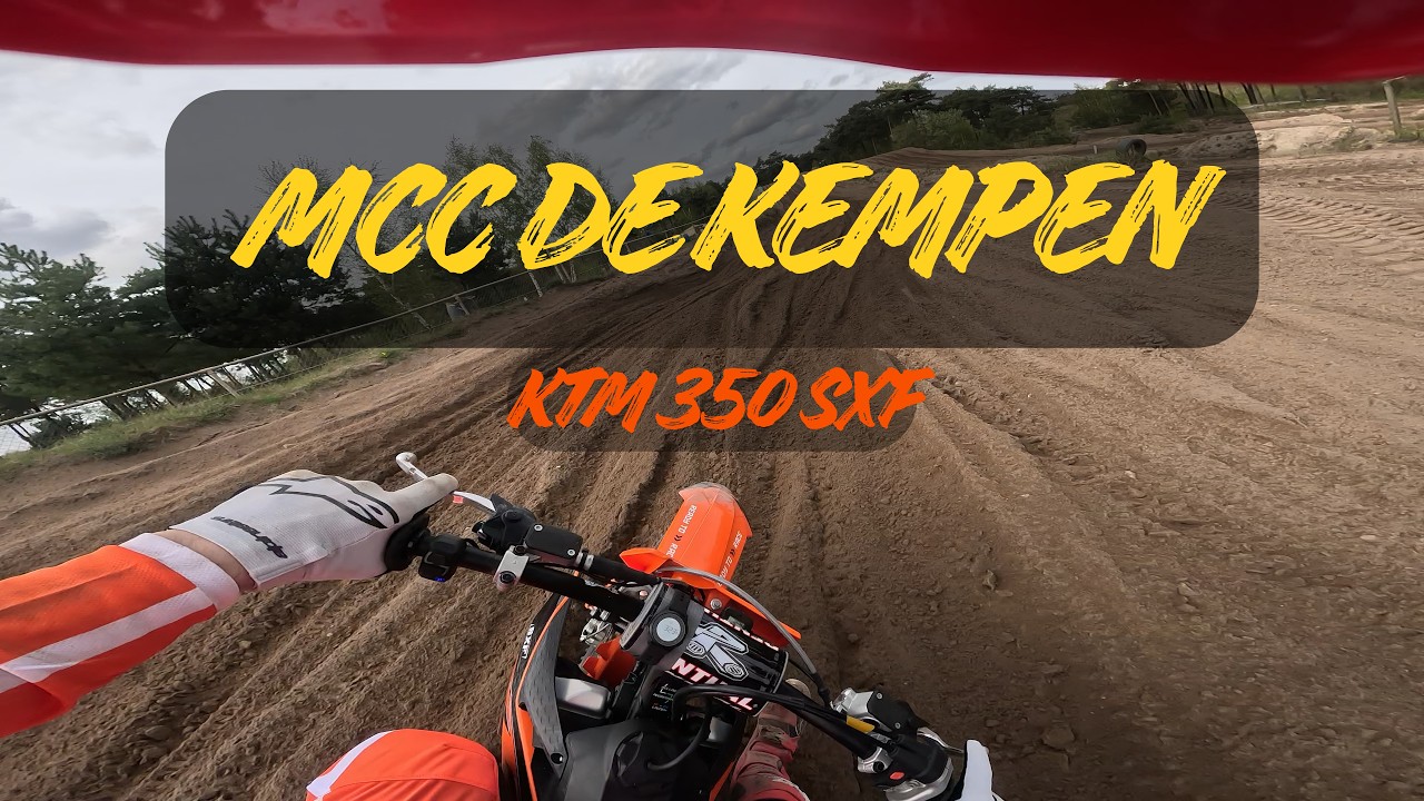 ⁣Sand training at MCC De Kempen Eersel | KTM 350 SXF | GoPro POV