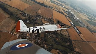 The Shark Escort & Tail Chase | Flying Legends 2019