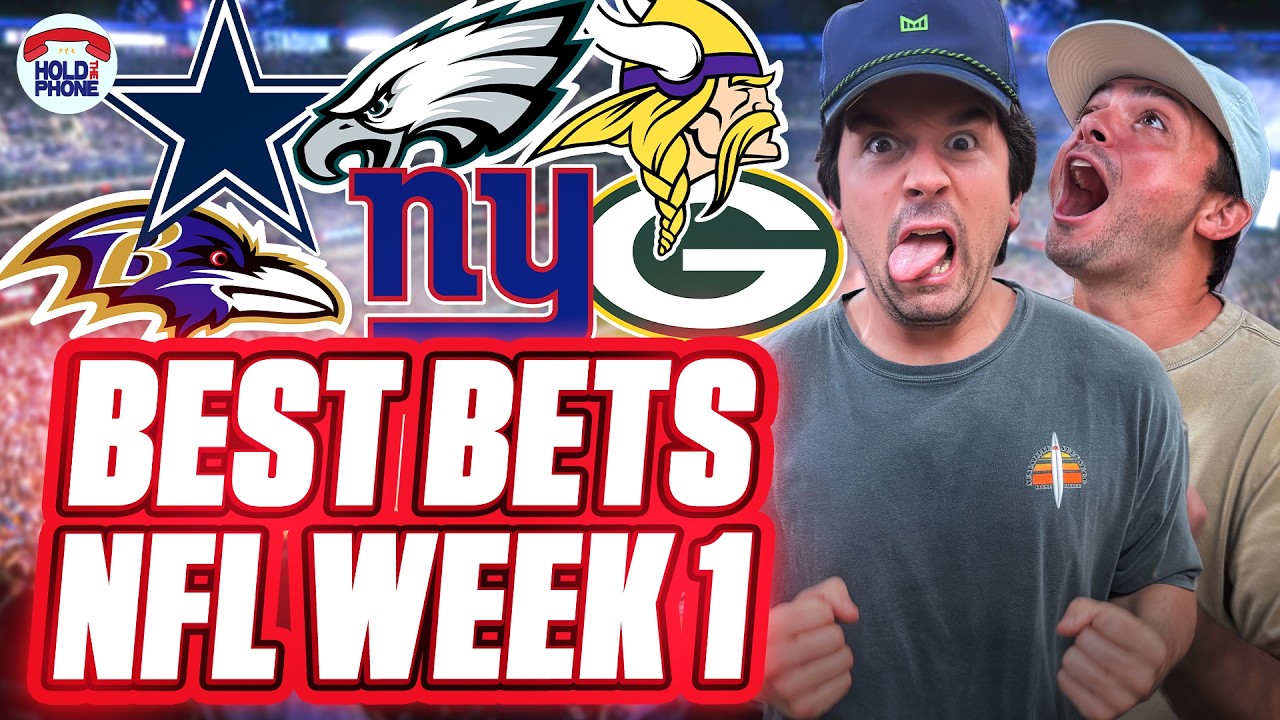 Best Bets NFL Week 1: Game Picks, 6 Leg Parlay, $500 TD Scorer