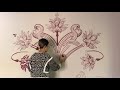 Art Nouveau Mural | Timelapse Drawing in Hamilton, ON
