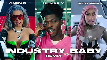 Lil Nas X - INDUSTRY BABY ft. Cardi B & Nicki Minaj (Remix)