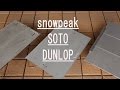 「snowpeak」「SOTO」「DUNLOP」ツーリング用テーブル３社比較