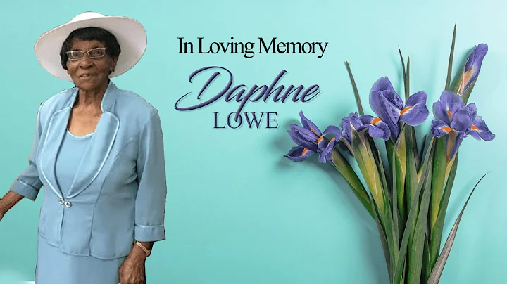 Celebrating the Life of Daphne Editha Simpson Lowe