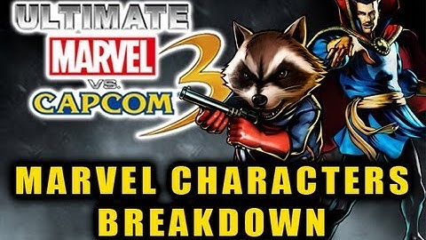 Ultimate Marvel VS Capcom 3: MARVEL CHARACTERS BREAKDOWN by Maximilian Episode 4