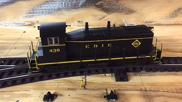 2 rail O scale HiRail test 1