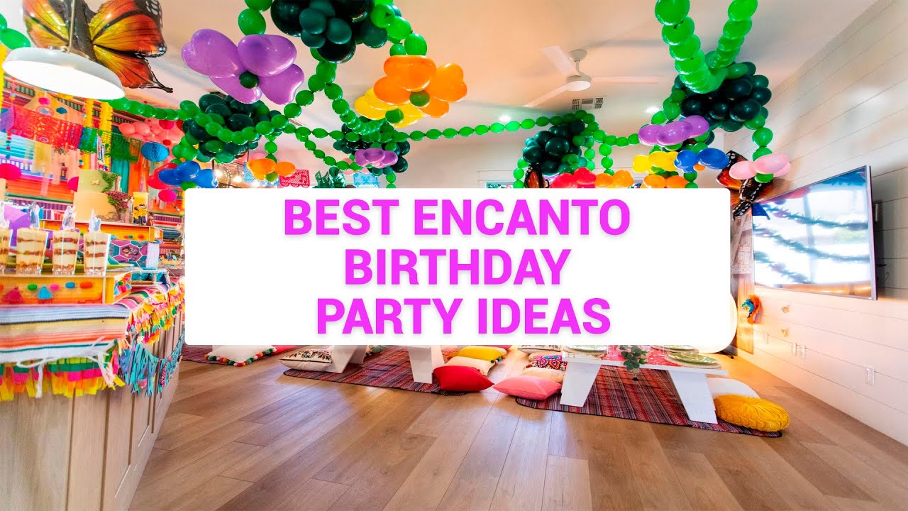 Encanto Birthday Party Supplies for 16 Guests, Pink