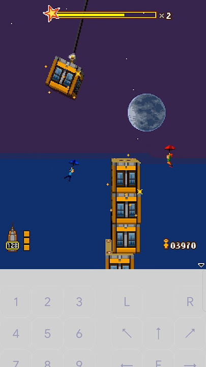 City bloxx longest tower build upto moon #citybloxx #towerbloxx #nokiagames #ytshorts