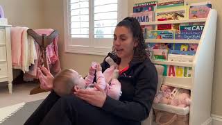 Left Torticollis Treatment Exercises for Babies (Part 2) |  Stretches to Promote Left Rotation
