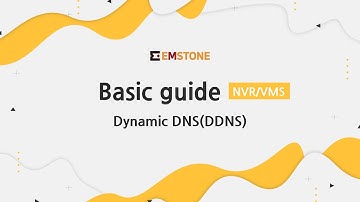 [Basic guide] NVR/VMS - Dynamic DNS (DDNS)