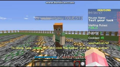 Reporting - Bugs in housing | (Minecraft hypixel)