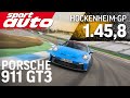 Porsche 911 GT3 (992) faster than Ferrari Pista & McLaren 765LT | Hot Lap Hockenheim-GP | sport auto